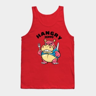 Hangry Hippo Tank Top